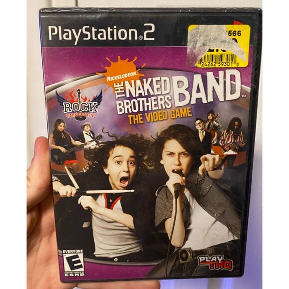 Nickelodeon: The Naked Brothers Band - The Video Game (New Sealed, PS2, 2008) - Picture 1 of 3